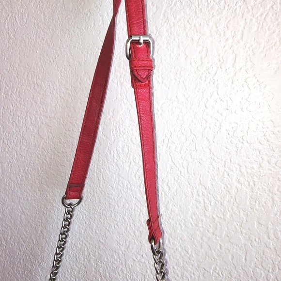 2 for $25 Cute Nine West Red Vintage Small Crossbody Bag - Picture 3 of 8